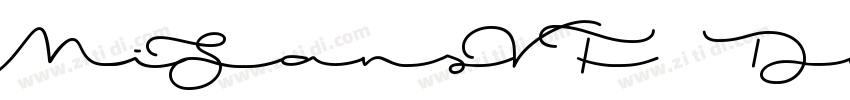 MiSansVF Demibold字体转换
